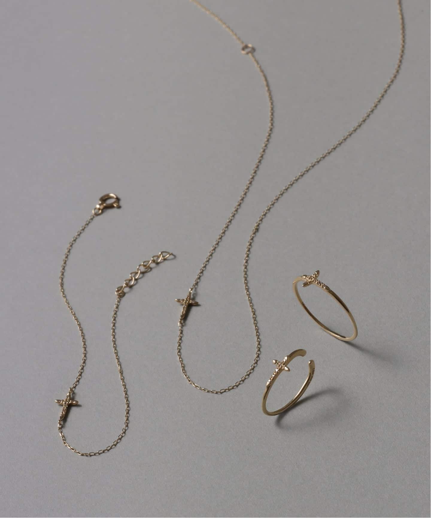 クロスダイヤリング K10（リング）｜Lilas（リラ）の通販｜BAYCREW'S STORE