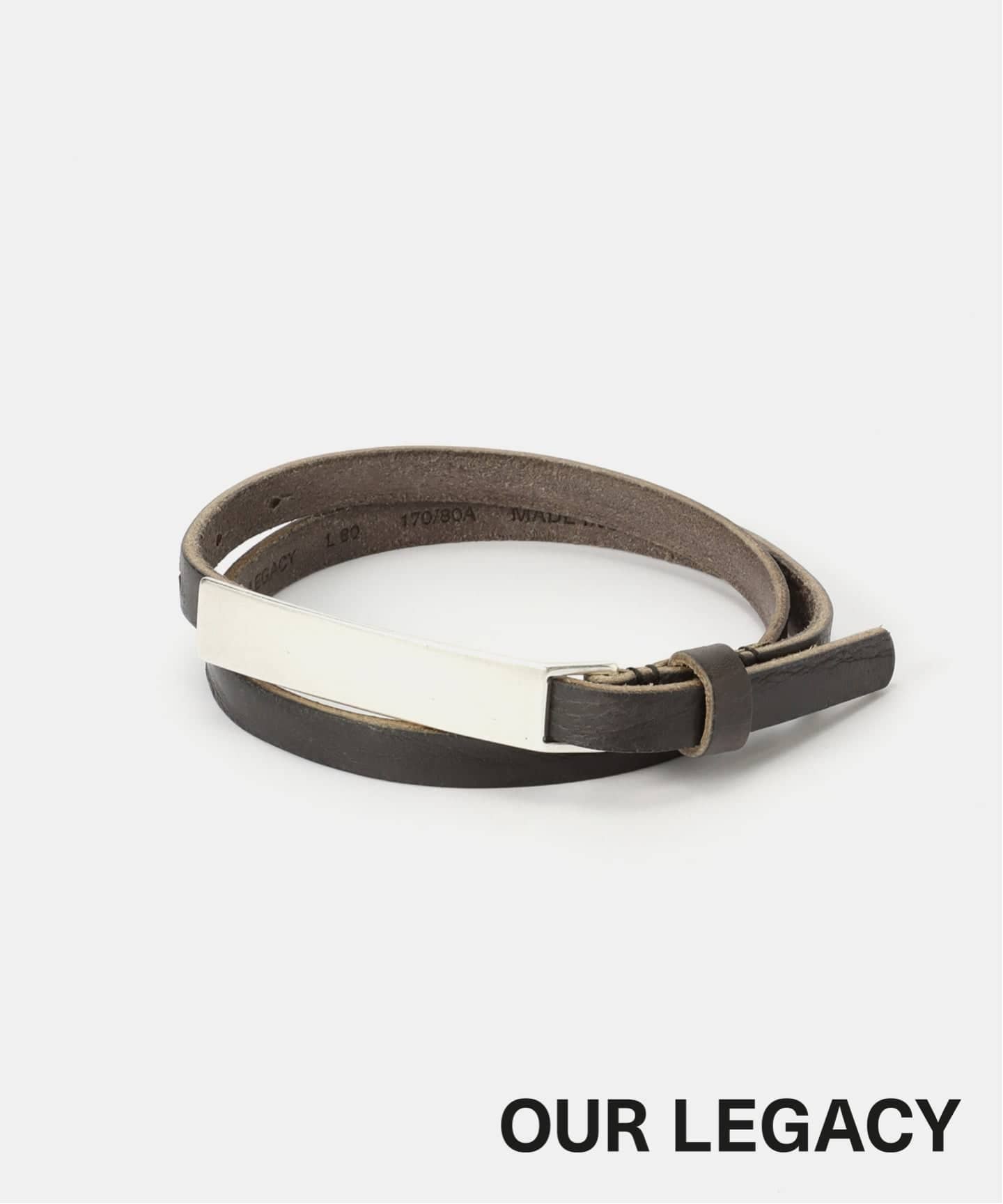 OUR LEGACY STRAP BELT 80 Black（ベルト）｜EYETHINK（アイシンク）の