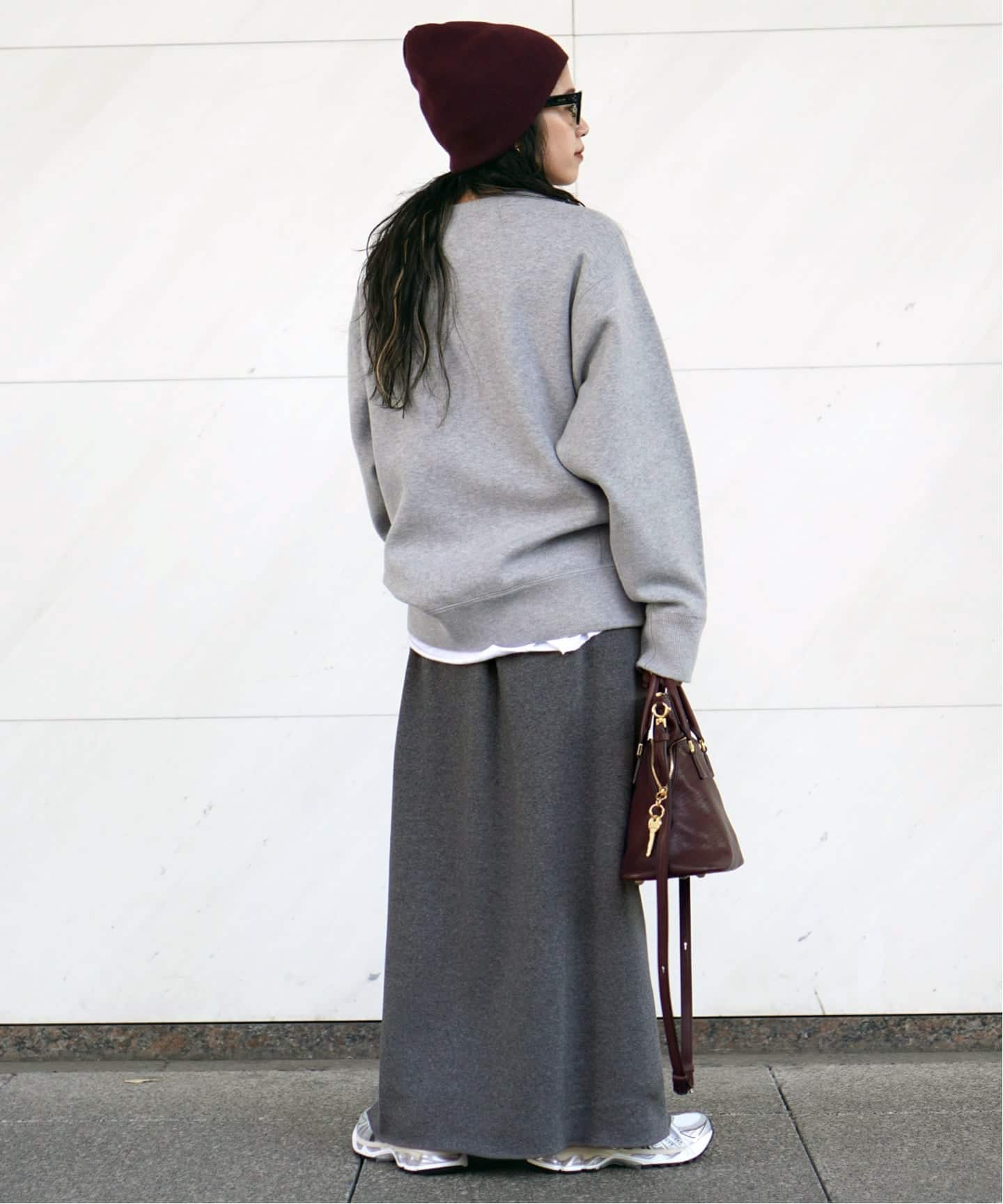 ウォームスウェットスカート（ロング・マキシ丈スカート）｜AP STUDIO