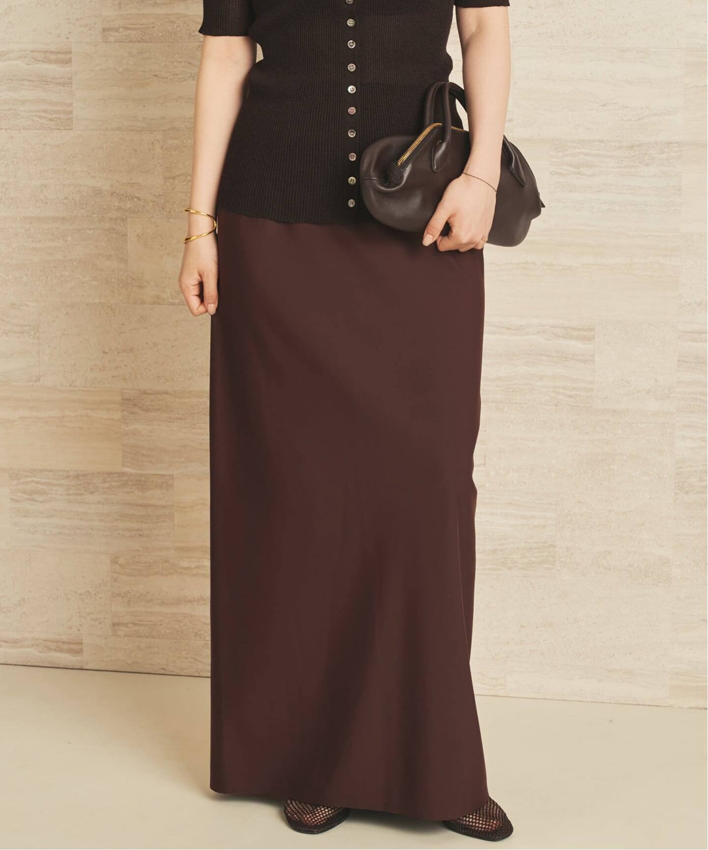 追加予約》R'IAM ダイバータイトスカート（ロング・マキシ丈スカート