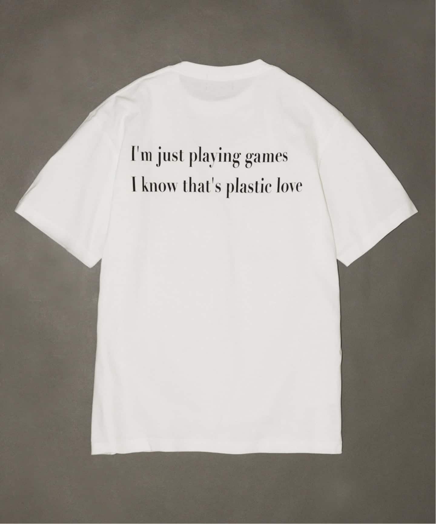 竹内まりや / Mariya Takeuchi PLASTIC LOVE プリント Tシャツ（T