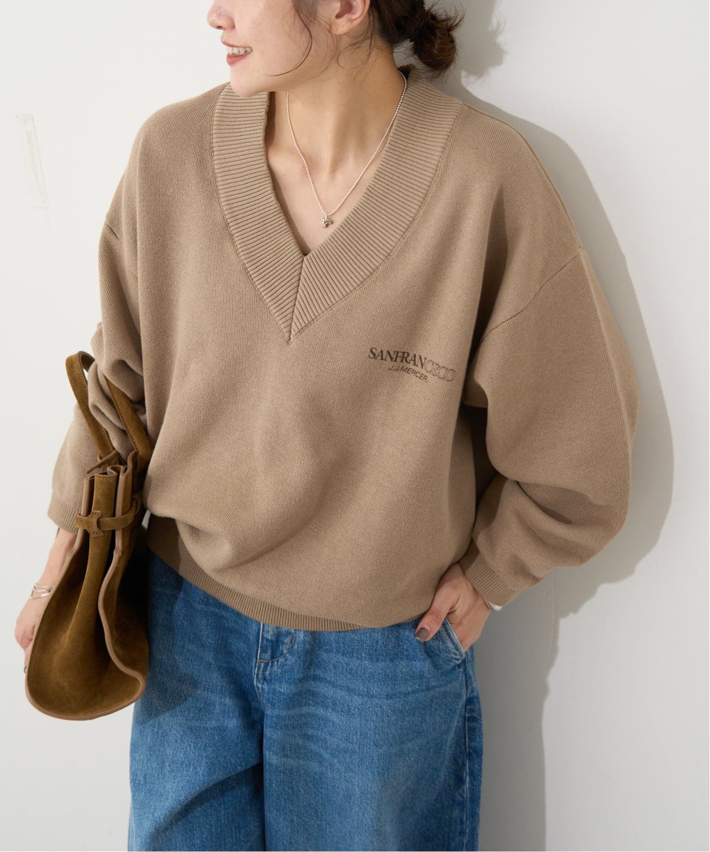 別注【J.J.Mercer / ジェイジェイマーサー】Vニット（ニット／セーター
