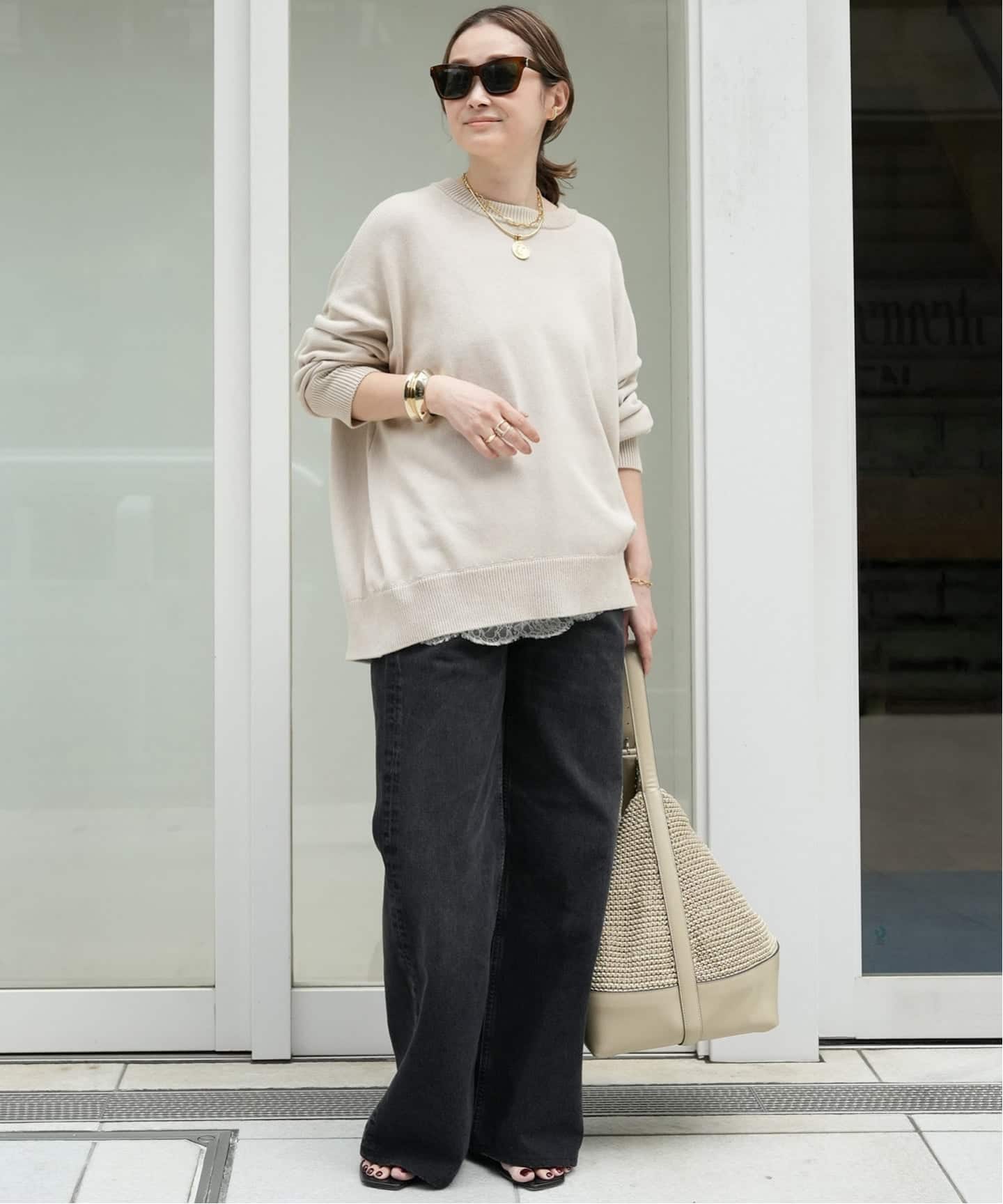 ベーシック ニット（ニット／セーター）｜Deuxieme Classe