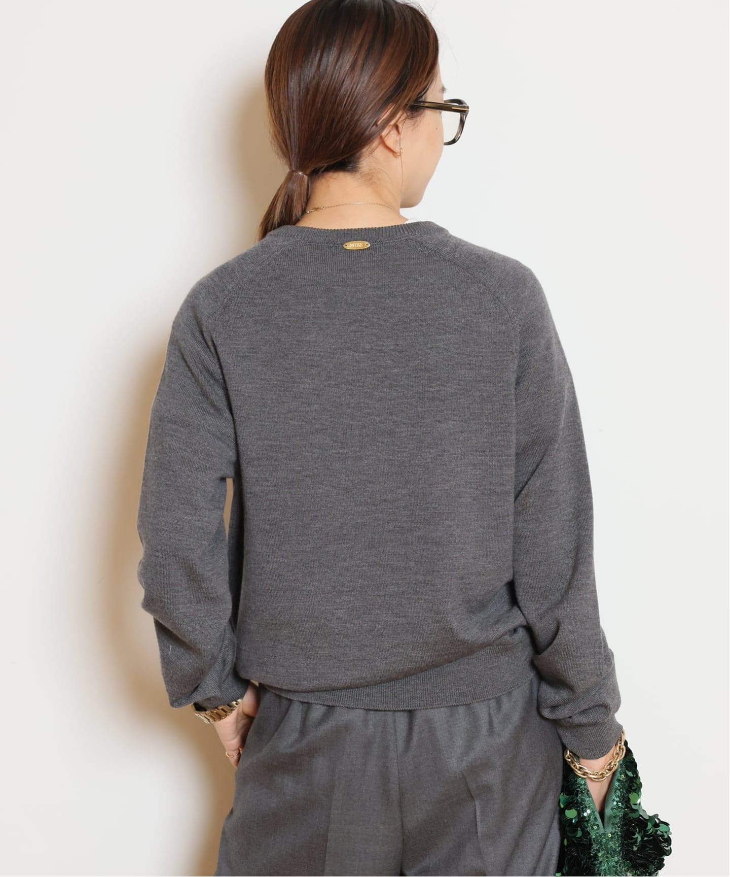 WISH クルーネックプルオーバー（ニット／セーター）｜MUSE de