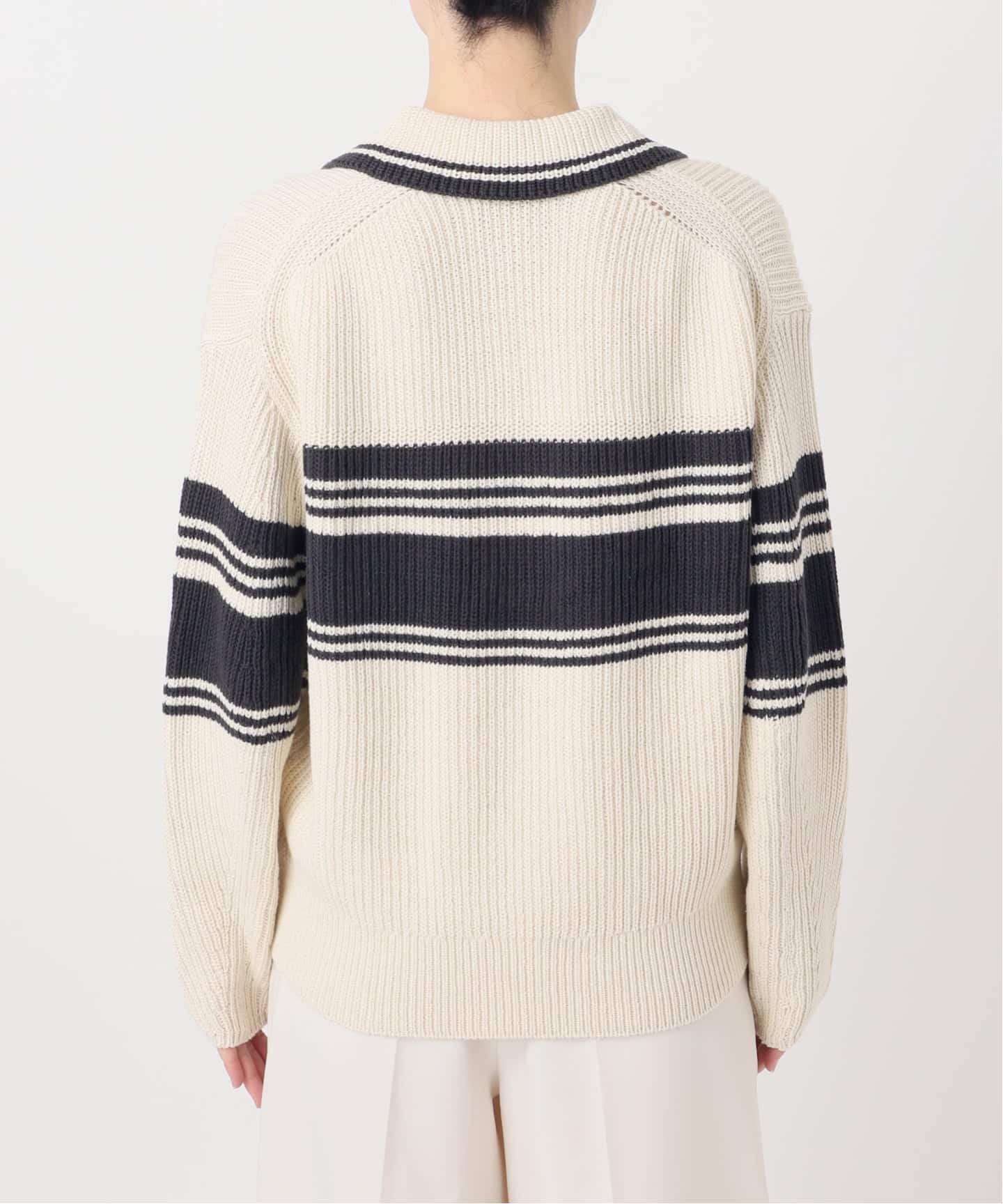 NOBLE別注》Venit/ヴェニット ランダムボーダーニット（ニット