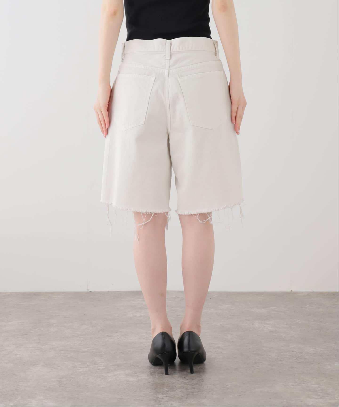 RED CARD/レッド カード】 HALF DENIM（デニムパンツ・ジーンズ）｜L