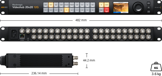 Blackmagic Videohub – 仕様 | Blackmagic Design