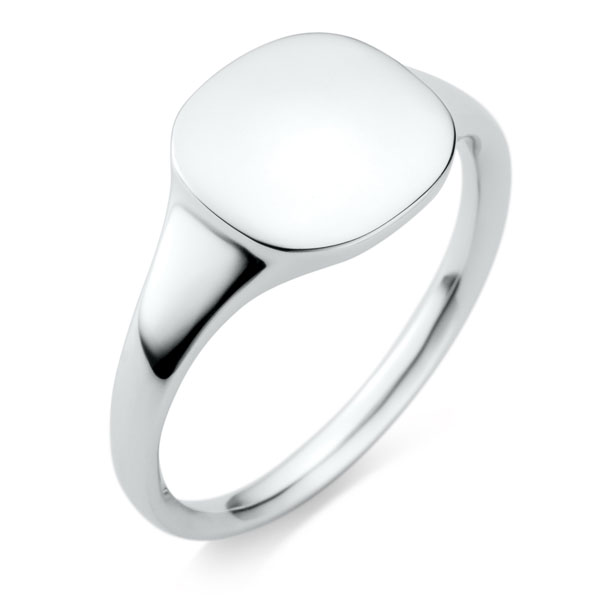 PT950 エドワード シグネット リング 11.0mm 4-14｜結婚指輪（マリッジ