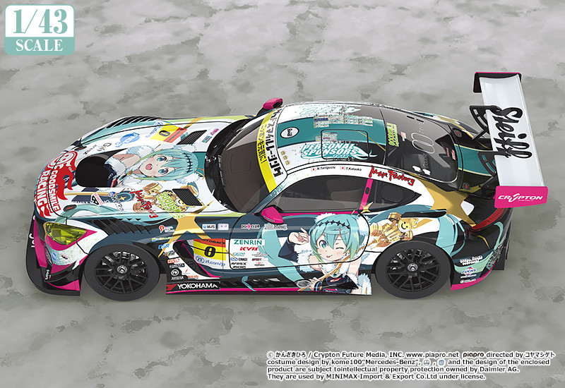 1/43 グッドスマイル 初音ミク AMG 2018最終戦ver.