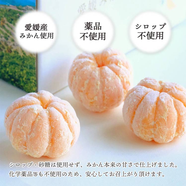 ミヤモトオレンジガーデンの愛媛産 外皮なし むき冷凍みかんを贈る