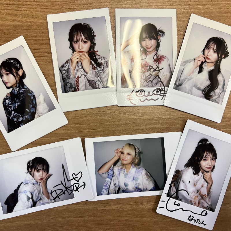 CANDY TUNE メンバー別チェキ（ランダムサイン入り）-浴衣2024 edition