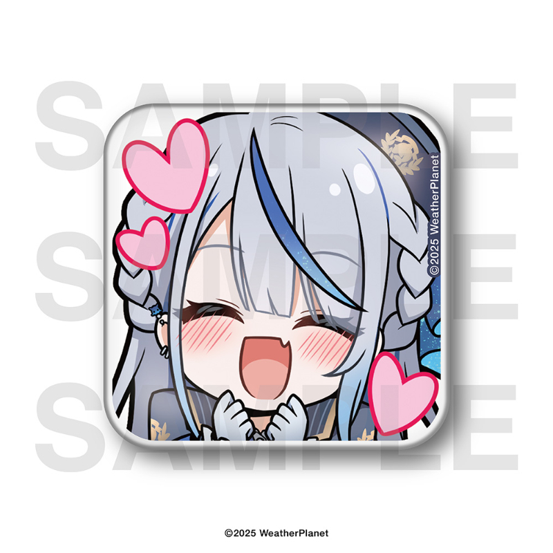 WeatherPlanet トレーディングスタンプ缶バッジ【EDITH ONLINE