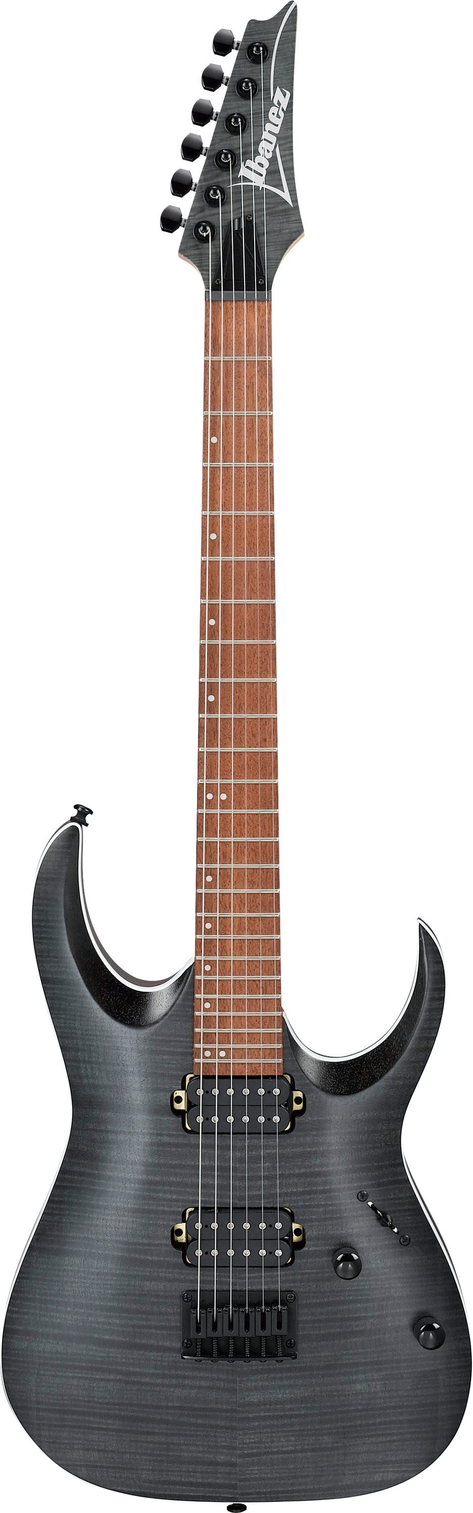 Ibanez RGA42FM Transparent Gray Flat | guitarguitar