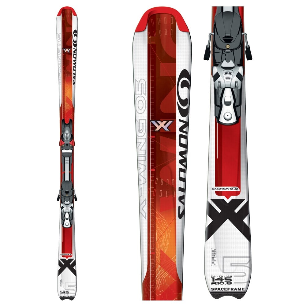 Salomon X Wing 5 Skis + Salomon C610 Bindings 2007 | evo