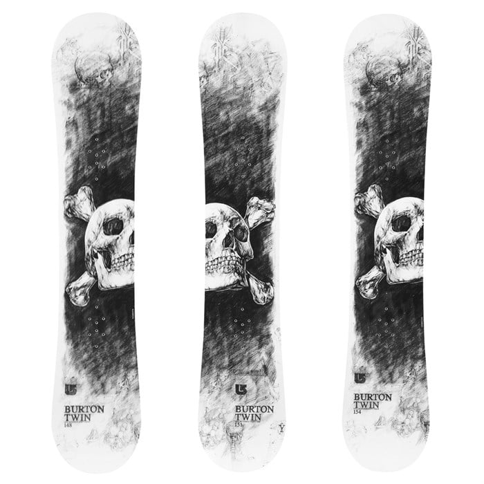 Burton Twin Snowboard (Black) 2008 | evo