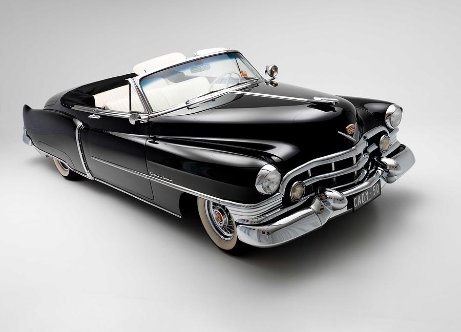 1950 Cadillac Convertible Photograph by Gianfranco Weiss - Fine