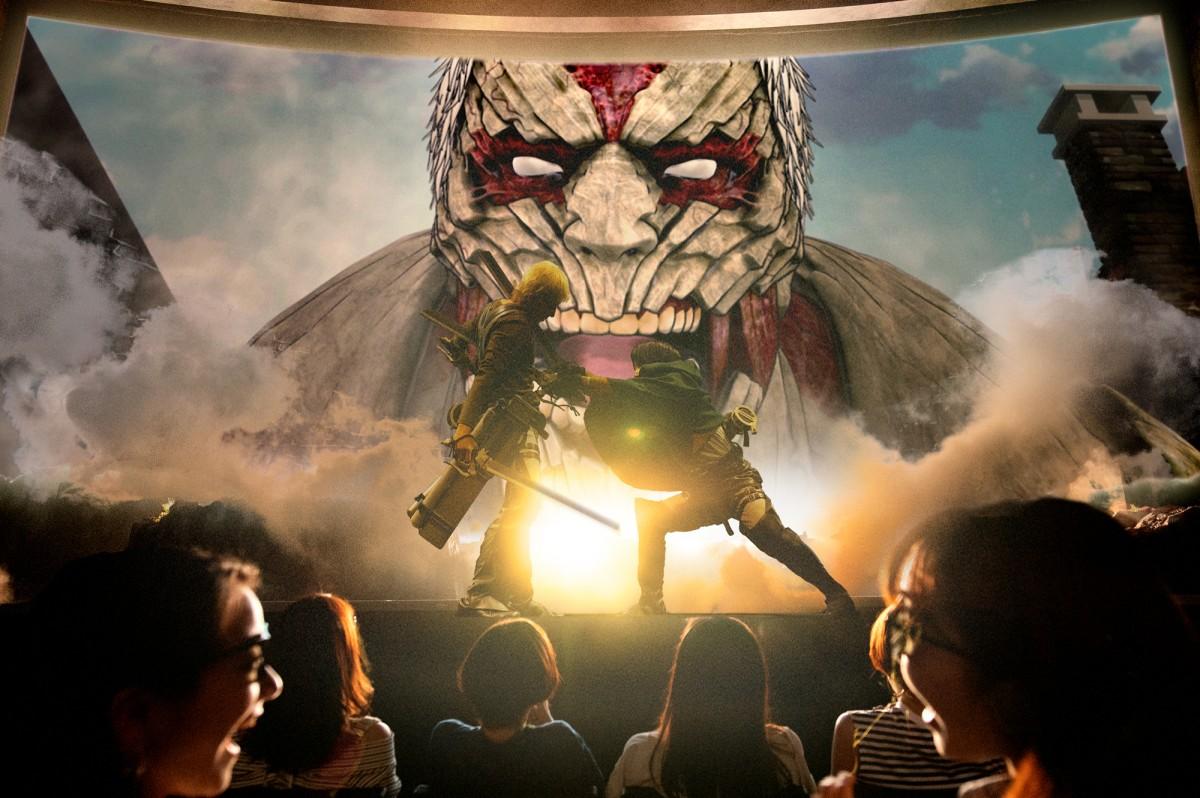 USJに「進撃の巨人」アトラクション復活 360度で世界観体感、リアル