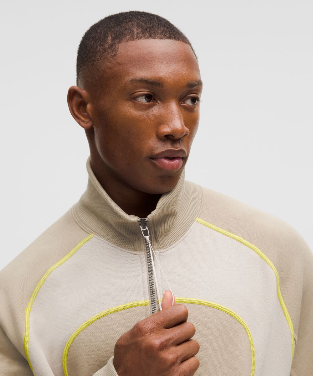 Heavyweight French Terry Quarter Zip *SLNSH Collection