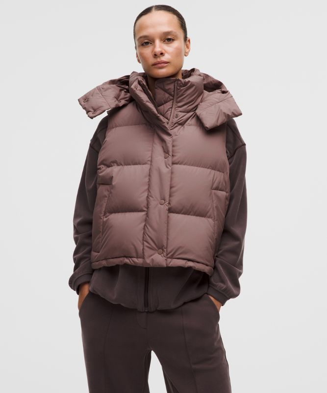 Wunder Puff 600ダウンフィル クロップベスト | ジャケット&アウター