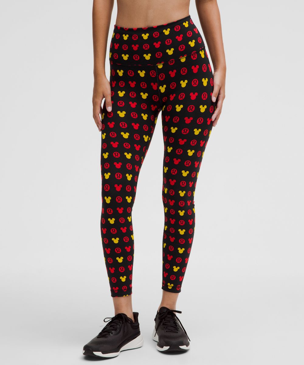 ディズニー x ルルレモン *Wunder Train ハイライズタイツ 25インチ