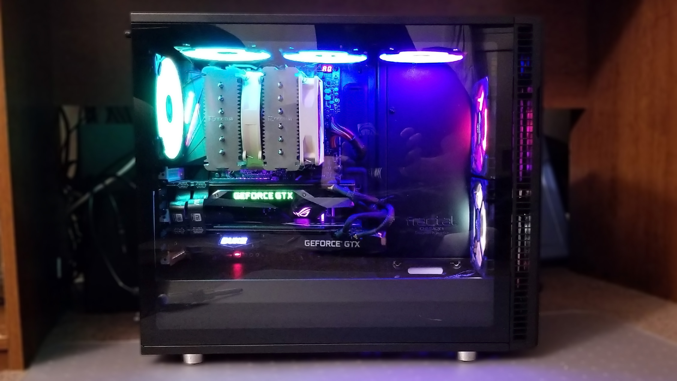 Fractal Define R6 Tempered Glass Case: Modular, Quiet, Beautiful