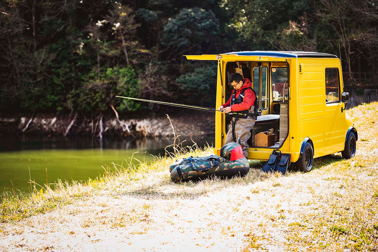 オトコの休日】バス釣り専用の秘密基地は、リノベしたウォークスルー