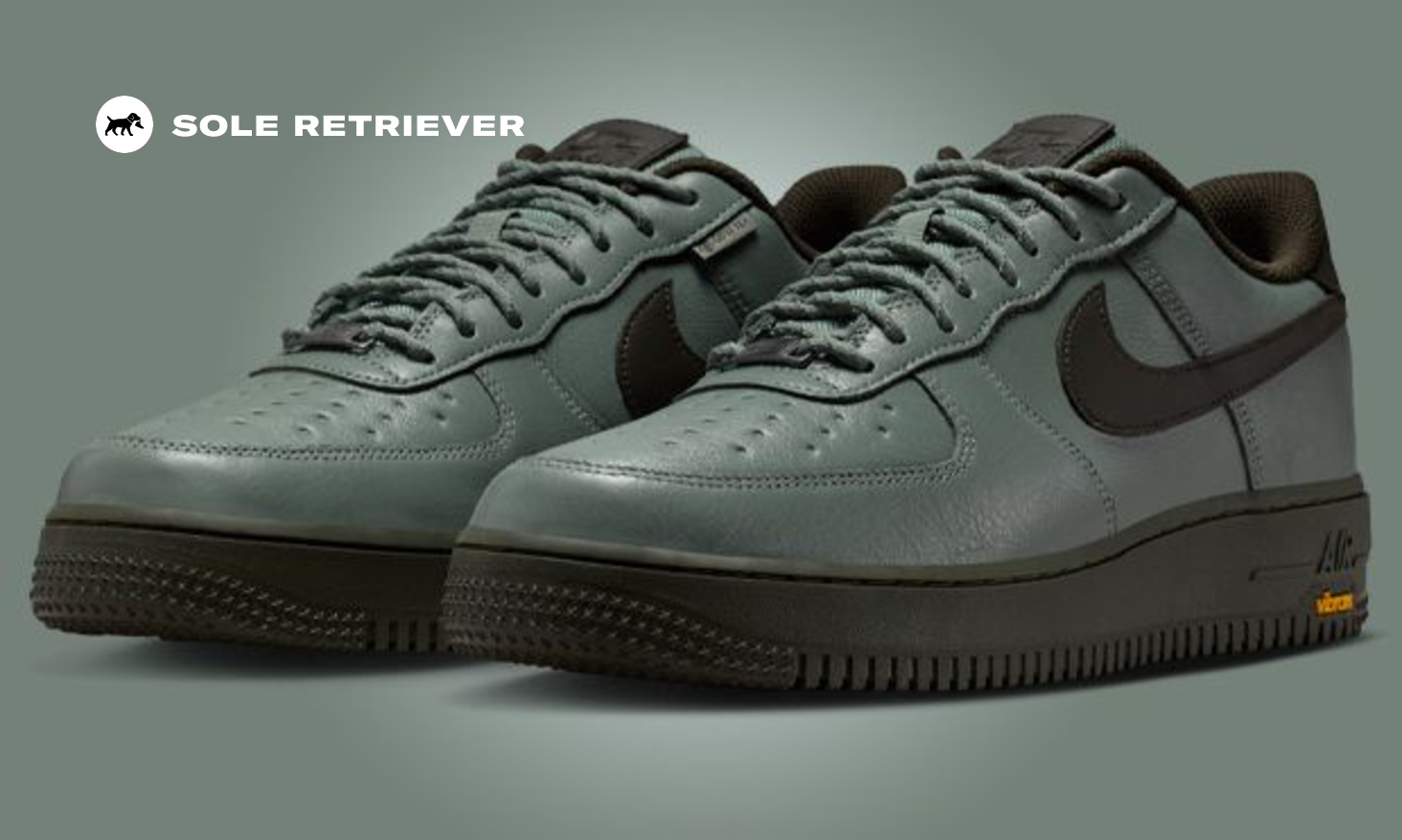 This Vibram Sole Gore-Tex Air Force 1 is Equipped for Winter