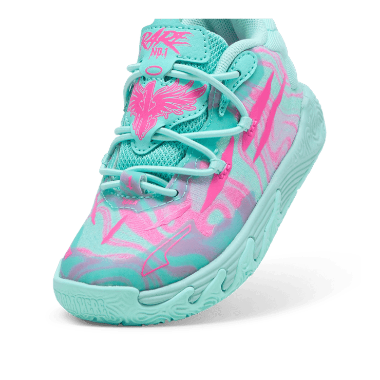 PUMA x LAMELO BALL MB.03 Miami s' Basketball in Electric