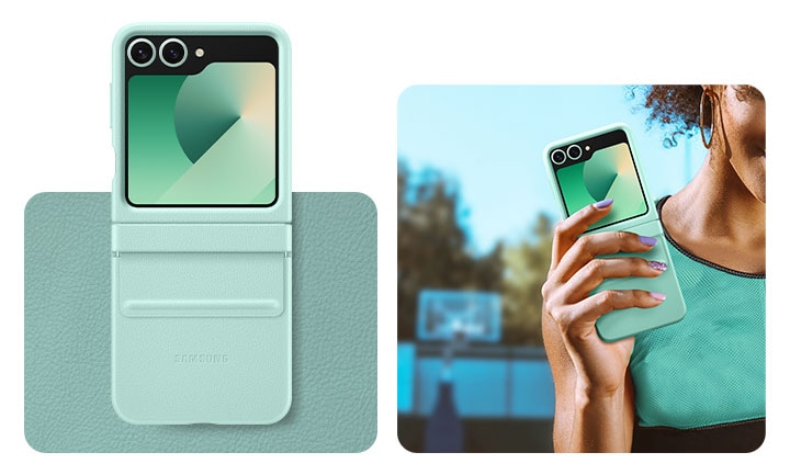 Galaxy Z Flip6 Kindsuit Case（ミント） | ケース│Samsung Japan 公式