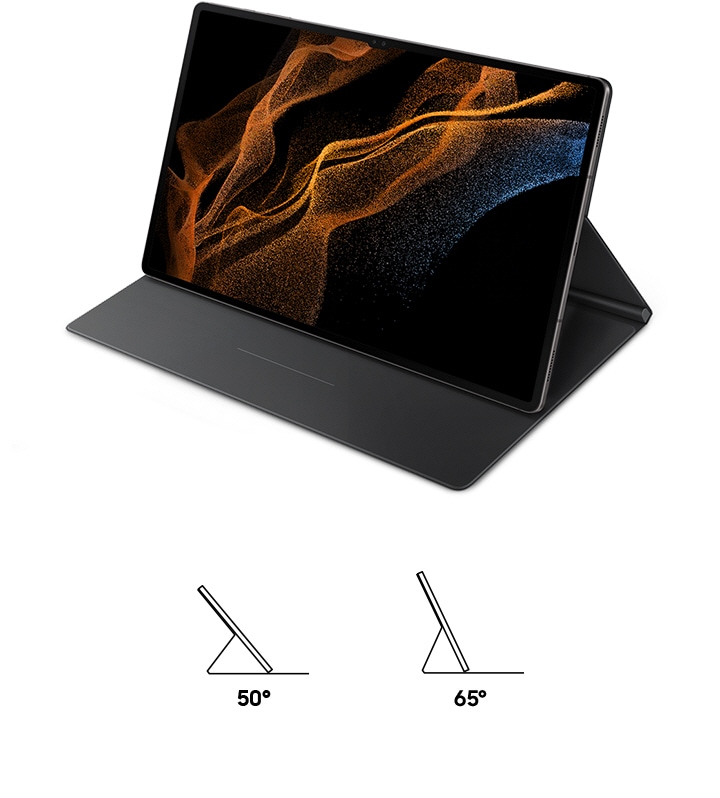 Buy Galaxy Tab S8 Ultra Book Cover Black | Samsung KSA