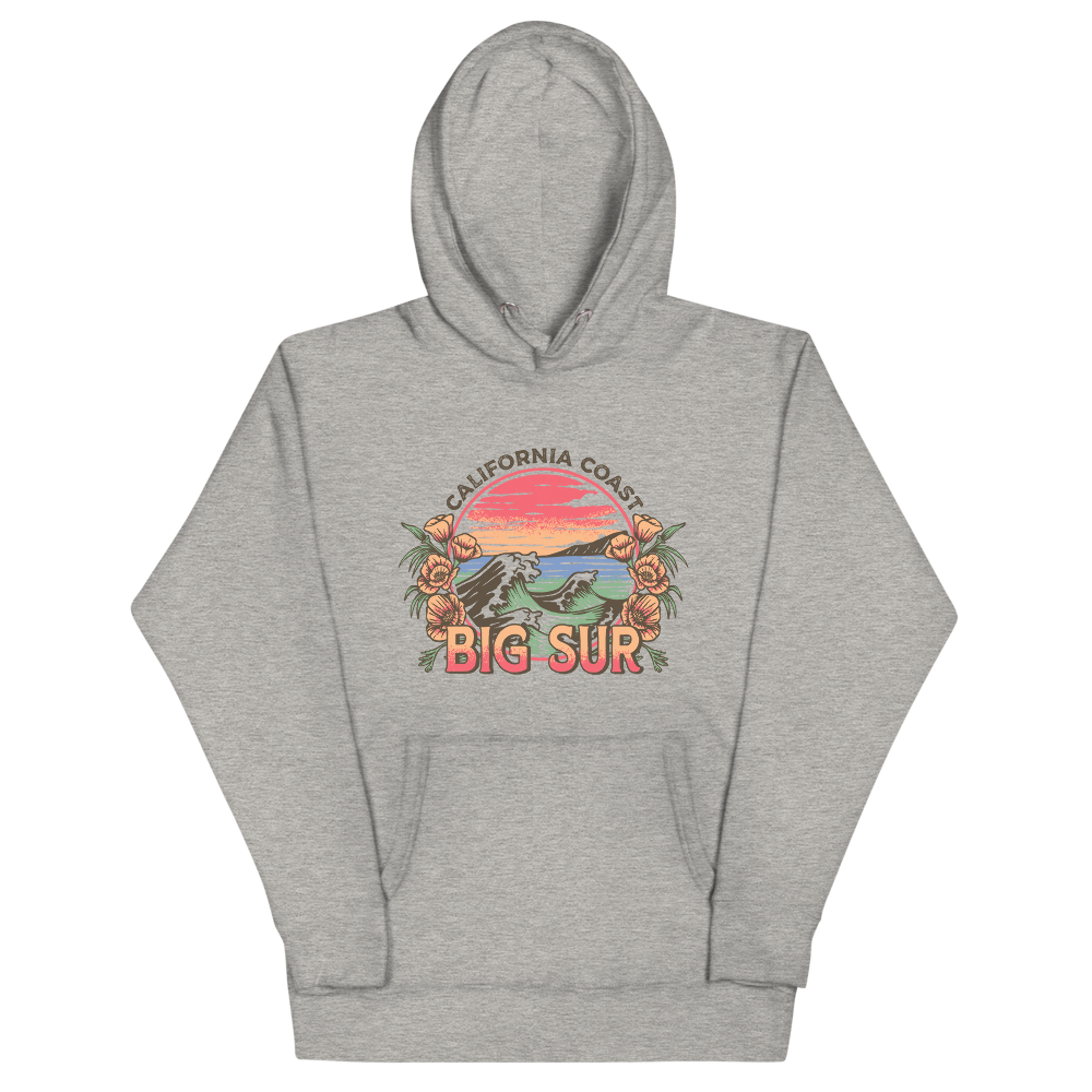 Big Sur Vintage Premium Sweatshirt Hoodie — BigSurCali.com
