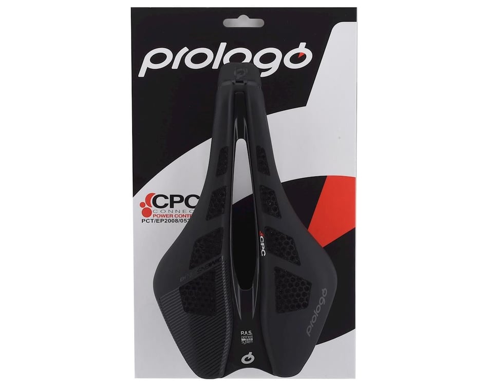 Prologo Dimension 143 CPC Saddle (Black) (Tirox Rails) (143mm