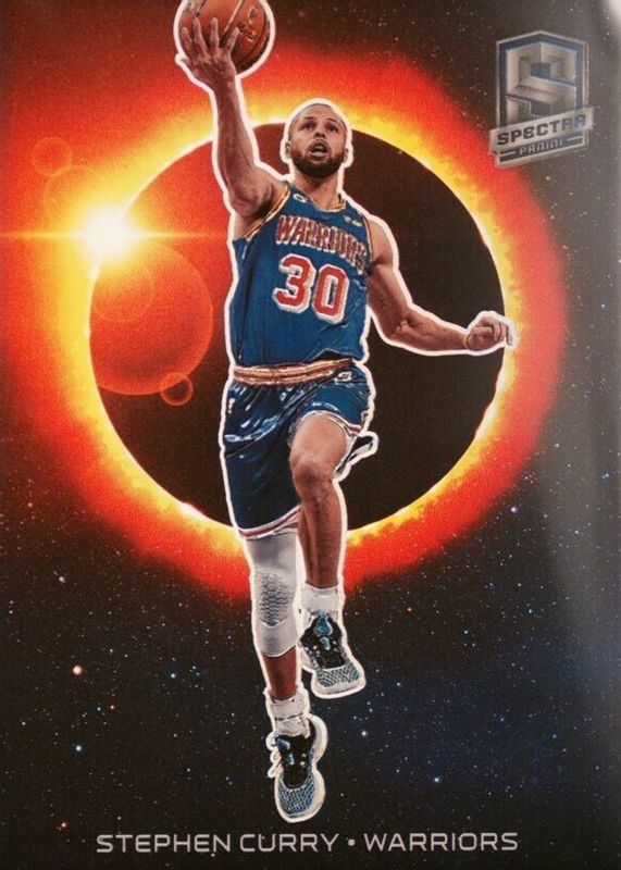 Stephen Curry 2021 Spectra #9 Solar Eclipse /(SSP) Price Guide