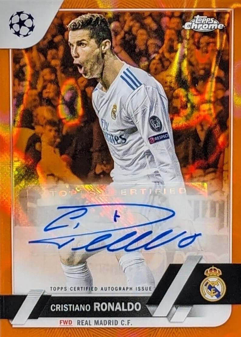 Cristiano Ronaldo 2022 Topps Chrome UEFA Club Competitions #CA-CR