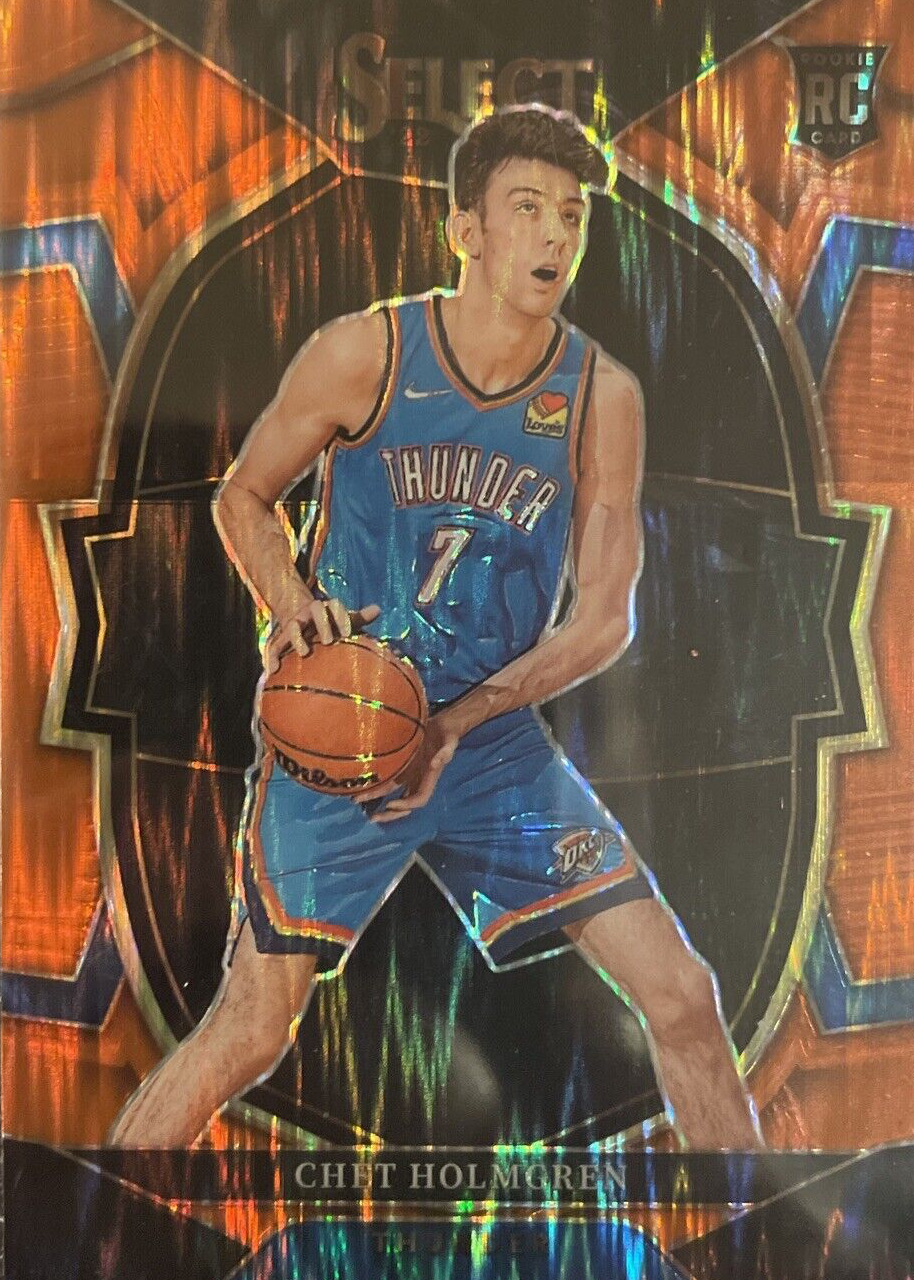 Chet Holmgren 2022 Select #83 Concourse Orange Flash Price Guide