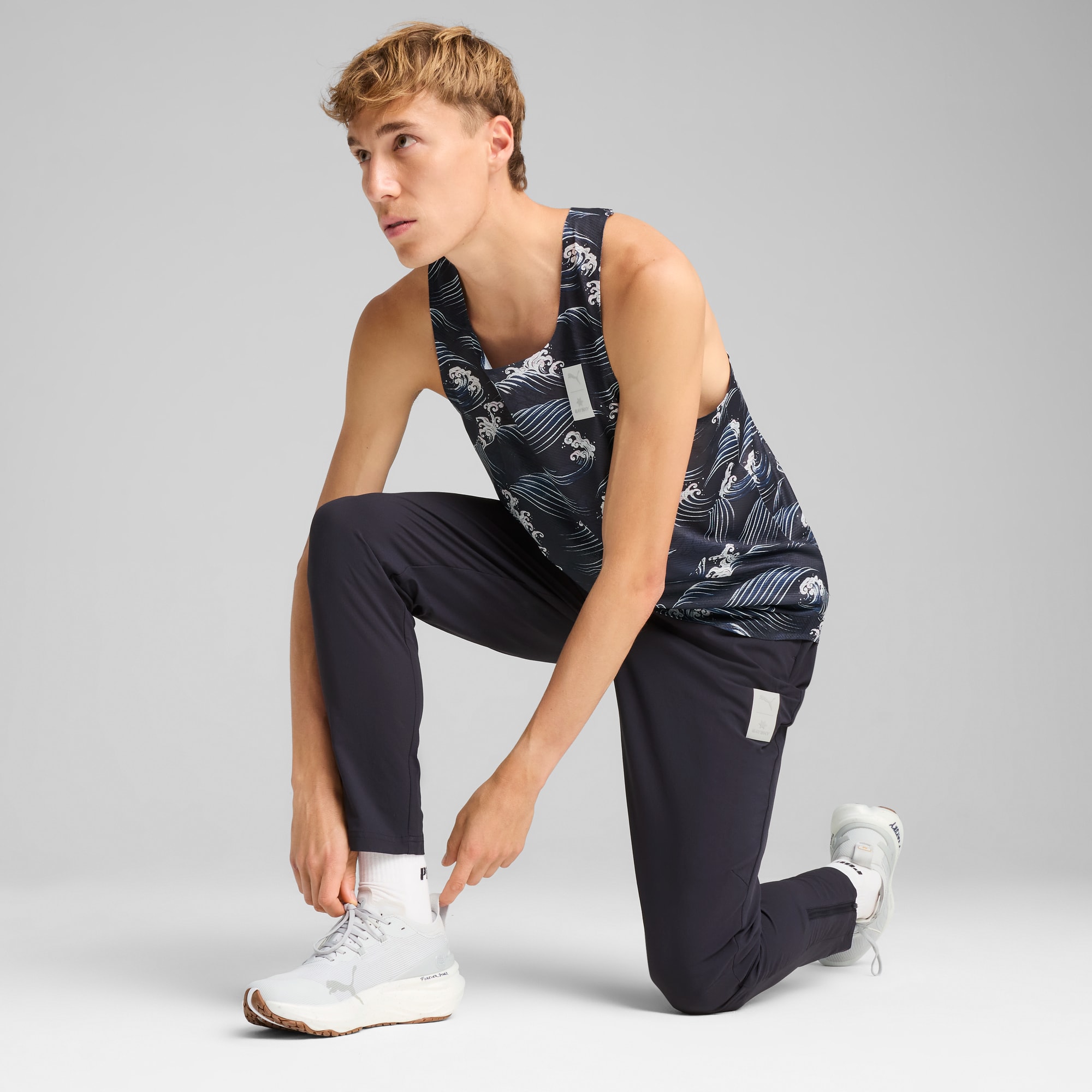 PUMA x SAYSKY Men's Graphic Singlet | PUMA
