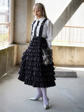 noir kei ninomiyaのオールインワン・サロペットを使った人気