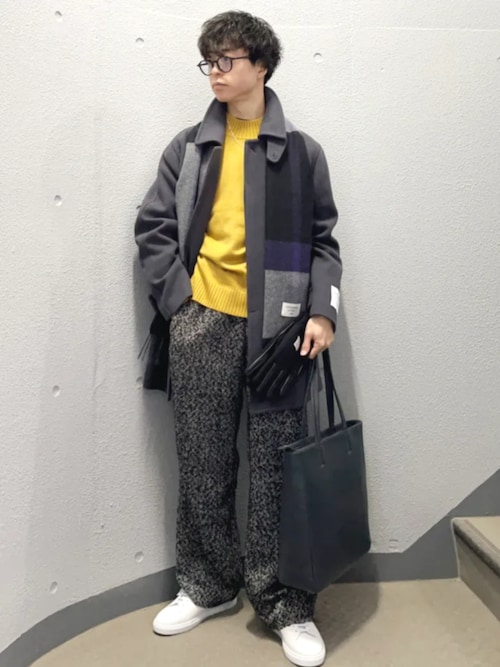 SHIPS: スマート レザー ヴァーティカル トートバッグ（トートバッグ