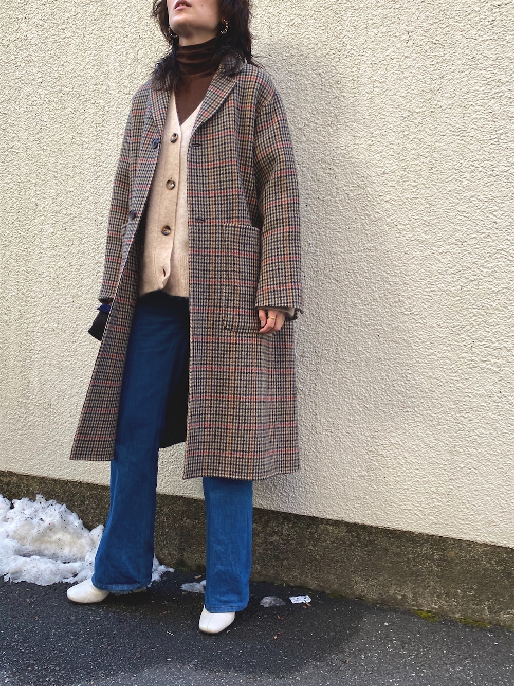 THE SHINZONE（ザ シンゾーン）の「TENT LINE COAT（チェスターコート