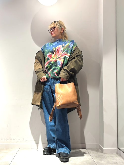 Desigual（デシグアル） ニット セーター フローラルアート ニットプル