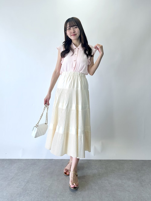 セール】【新サイズ登場！3サイズ展開あり】3段ティアードスカート2