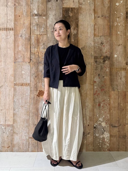 セール】コットンリネンコクーンスカート（スカート）｜かぐれ（カグレ