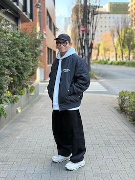 WIND AND SEAのMA-1を使った人気ファッションコーディネート - WEAR