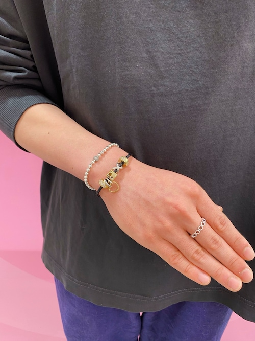 PANDORA（パンドラ） ブレスレット ビーズ パヴェ ブレスレット