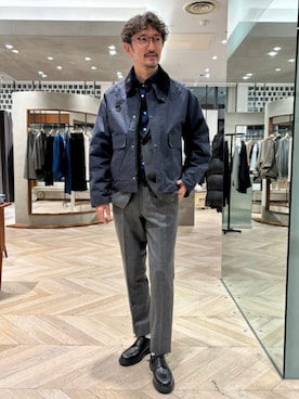 Barbour for MARKAWARE & EDIFICE 別注 SPEY/スペイを使った人気