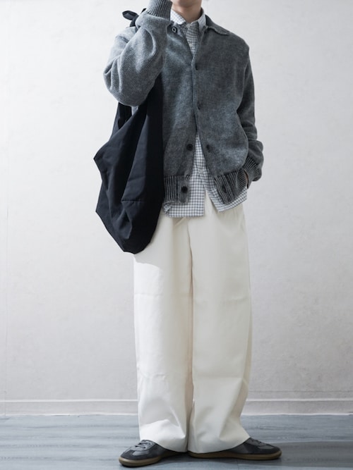 セール】DAIRIKU / ダイリク Vintage Dyed Knit Jacket（カーディガン