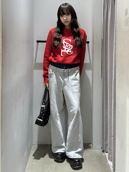 セール】LAYERED WAIST DOCKING CUT PT レイヤード ウエスト