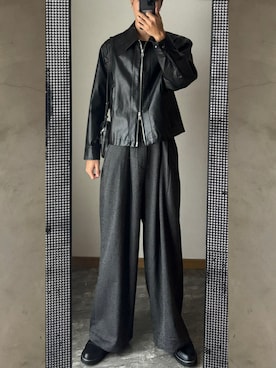 Seam line zip blouson / シームラインジップブルゾンを使った人気