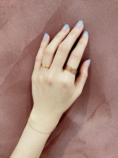 レイヤード] K18YG リング（リング）｜ete（エテ）のファッション通販