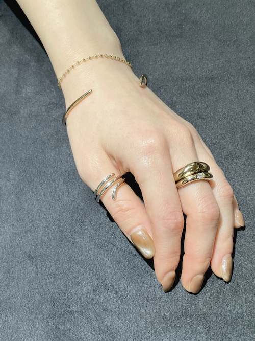 ete bijoux（エテ ビジュー） ブレスレット K18RBG e_Grain